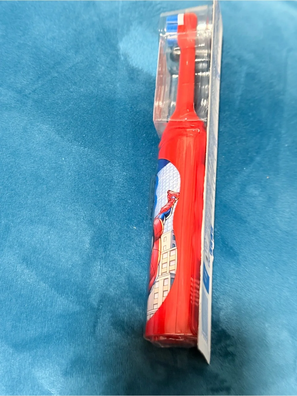 Oral-B Spider-Man Kids Battery Toothbrush - Red & Blue